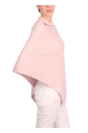 Pure cashmere poncho Art Tricot | 2016111ROSA